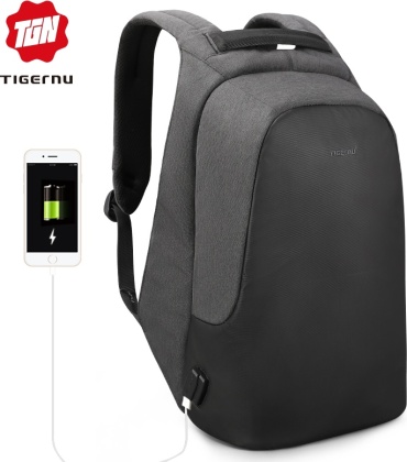 Рюкзак Tigernu T-B3615B black до 15.6" черный