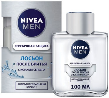 NIVEA Серебряная защита лосьон после бритья 100 мл
