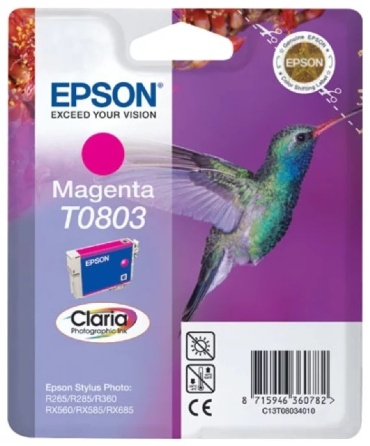 Картриджи Epson C13T08034011 пурпурный