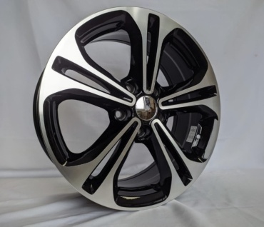 ACQ TAA112 7x17/5x114.3 D67.1 ET45 4 диска черный, серебристый