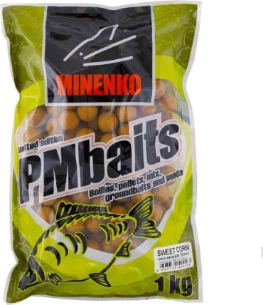 MINENKO Бойлы пылящие 20мм 1кг Sweet Corn 3601 Sweet Corn 1 кг