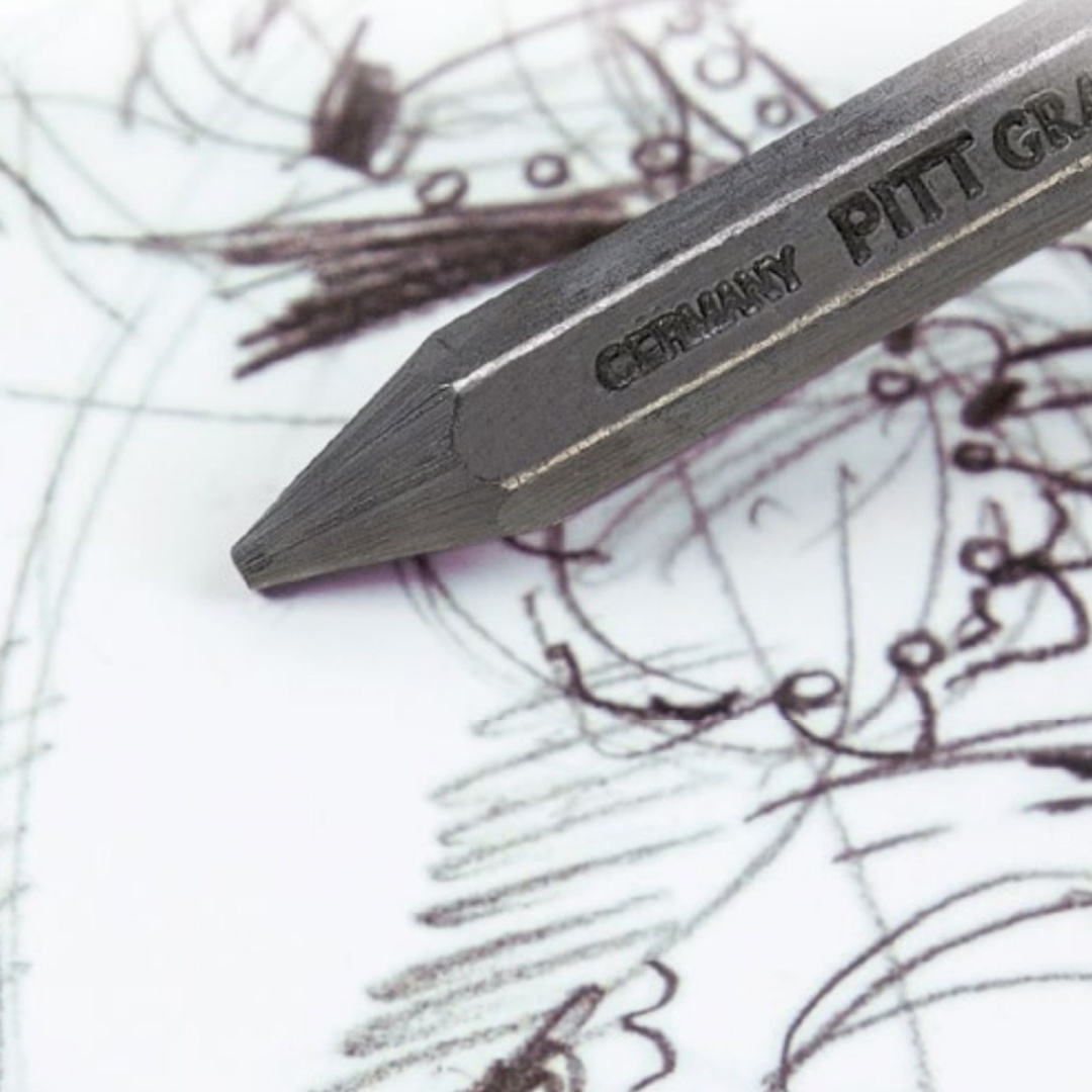 Карандаш Faber-Castell Pitt Graphite crayon 129904, 1 шт, твёрдость 4B