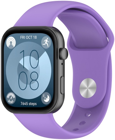 Ремешок для Huawei Watch Fit 4, Watch Fit 4 Pro, Watch Fit 3 фиолетовый