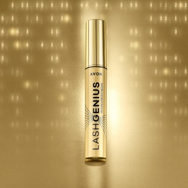 Тушь для ресниц Avon Lash Genius для объема, удлиняющая, подкручивающая черный