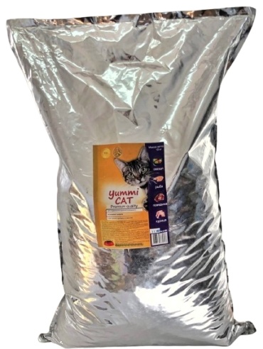 Корм YUMMI Premium Quality мясное ассорти 12 кг