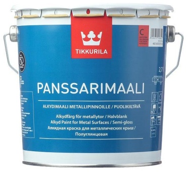 Tikkurila алкидная PANSSARIMAALI C 2.7 л, бесцветный