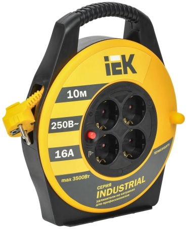 Удлинитель на катушке IEK УК10, 10 м