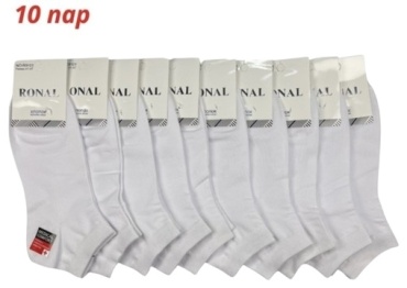 Носки RONAL 10 пар белый 41-47