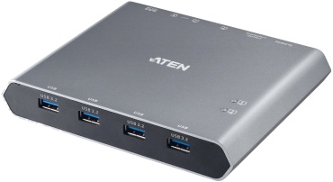 Док-станция ATEN US3311 серебристый