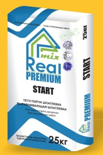 Real Mix Start 25 кг, гипсовая