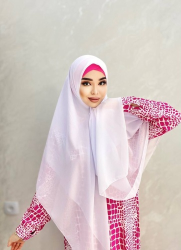 Платок Muslima style шифон 140 x 140 см