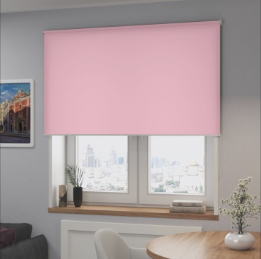 Ролл-шторы Elitehome P-1040 розовый 120x160 см