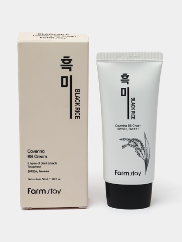 Farmstay Black Rice Covering SPF50 BB крем универсальный 50 мл