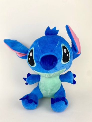 BABY TOY игрушка на присосках Стич, высота 20 см, синий