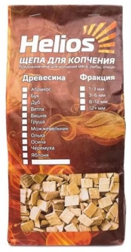 Helios щепа для копчения SHCHK/вишня 1 шт