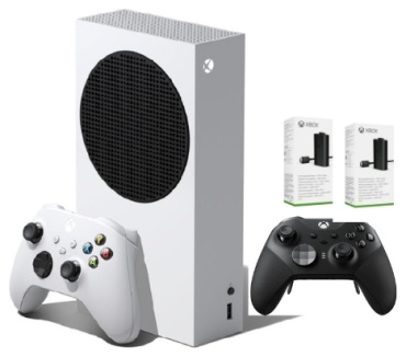 Xbox Series S + Xbox Elite Wireless Controller Series 2 + 2 аккумулятора