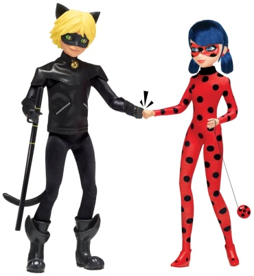 Кукла-модель Miraculous Леди Баг и Супер-кот 27 см
