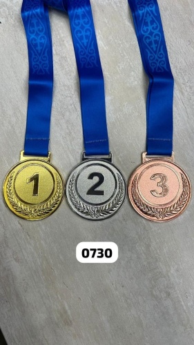 Набор медалей за 1,2,3 место
