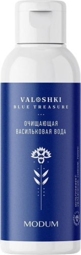Modum Вода васильковая очищающая Modum VALOSHKI. BLUE TREASURE мицеллярная вода 150 мл