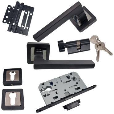 Tirolli ручка на розетке 2 шт, TR-A119 BB/BNк3