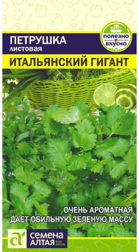 Семена Алтая петрушка Итальянский Гигант