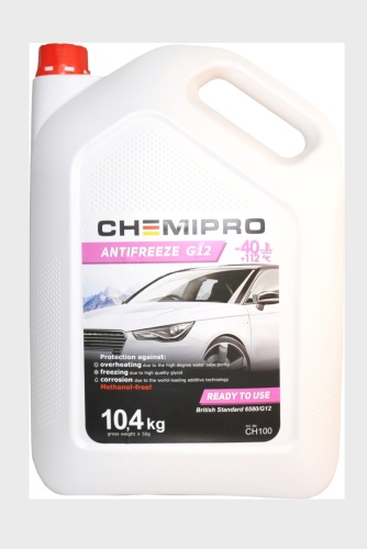 Антифриз Chemipro Антифриз красный (розовый) G-12 10 л