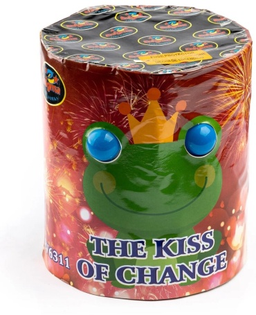 Enigma Fireworks фонтан THE KISS OF CHANGE, залпов 1