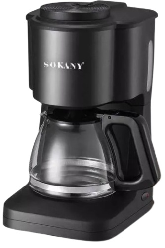 Кофемашина SOKANY CM-102 черный