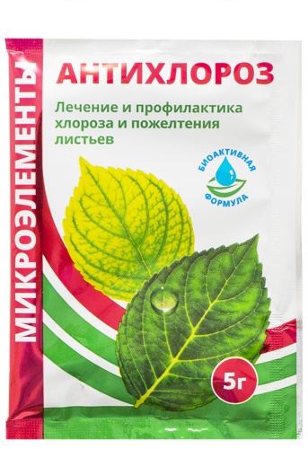 Удобрение Порошок Антихлороз л 0.005 кг