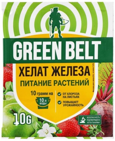 Порошок Green Belt Хелат железа 0.01 кг