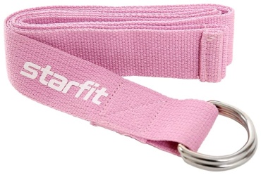 Ремень для йоги StarFit YB-100 розовый