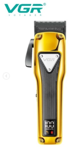 VGR Professional машинка для стрижки V-173 золотой