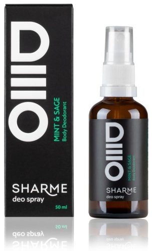 Greenway SHARME DEO SPRAY мята и шалфей дезодорант унисекс 50 мл