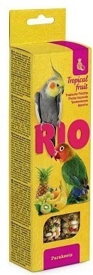 RIO палочки с тропическими фруктами для средних попугаев 150 г