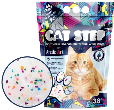 Наполнитель CAT STEP Arctic Art 3.8 л
