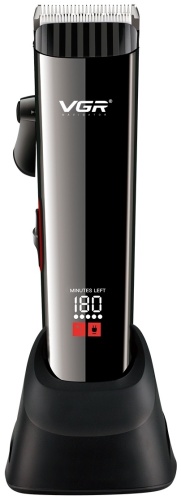 VGR Professional машинка для стрижки V-166 черный