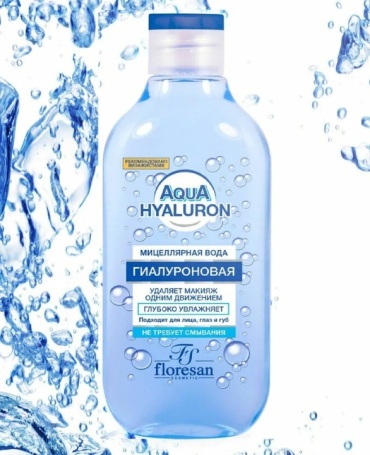 Floresan Aqua Hyaluron мицеллярная вода 300 мл