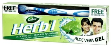 Dabur зубная паста с Алоэ Вера + зуб.щетка 150 мл