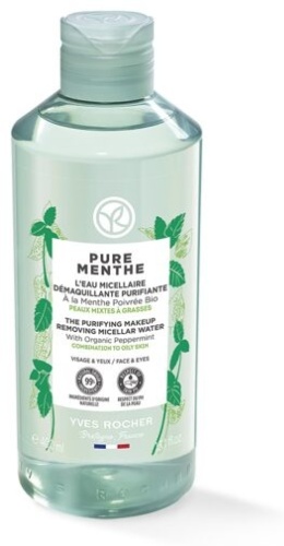 YVES ROCHER Pure Menthe мицеллярная вода 400 мл