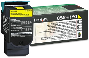 Lexmark C540H1YG желтый (yellow)