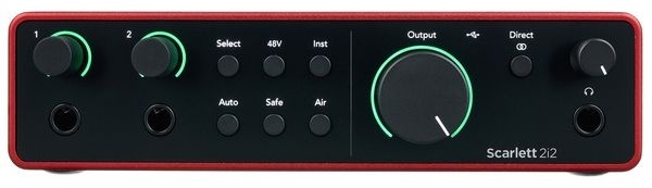 Звуковая карта Focusrite Scarlett 2i2 4th Generation