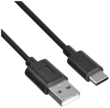 Кабель BURO USB 2.0 (M), USB TypeC (M), 1.2 м, черный