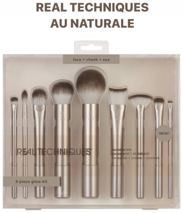 REAL TECHNIQUES Набор кистей Real Techniques Au Naturale бежевый 9