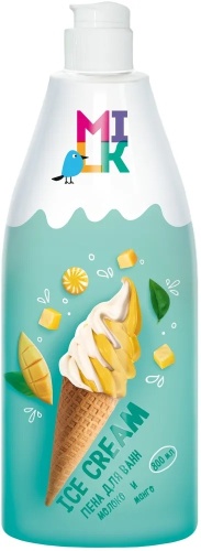 Milk Ice Cream пена для ванны 800 мл