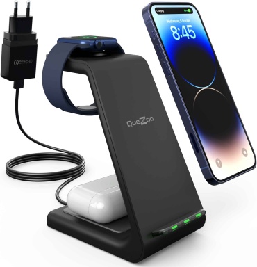 Зарядное устройство Quezqa X12 черный