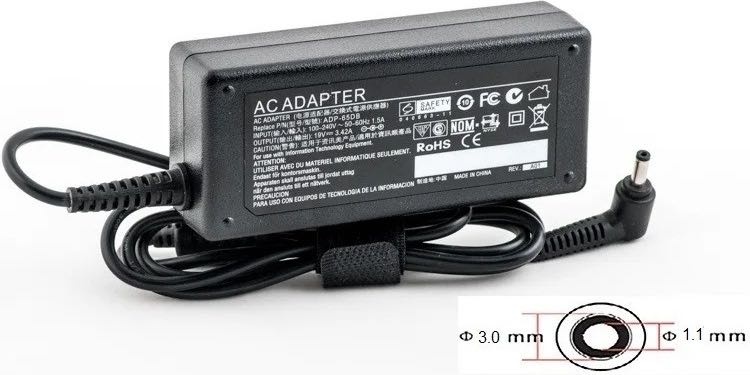 ZHANDRAYQ ZH-Ac65W 19B 3.42A 3.0x1.1mm
