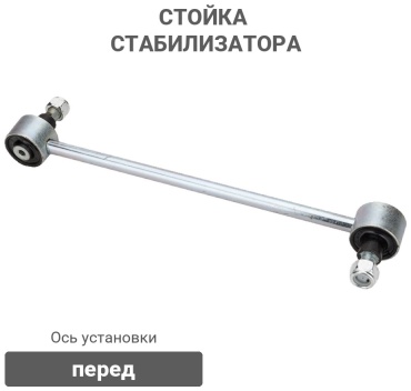 CS20 стойка стабилизатора 13447