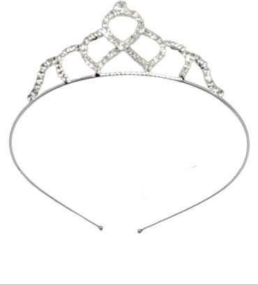 Accessories диадема украшение 1 шт, серебристый