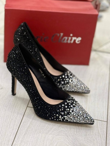 Туфли Marie Claire черный, серебристый