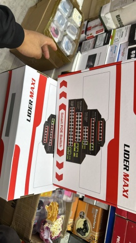 Коммутатор LIDERMAXI 16Ports POE Switch 100mbps